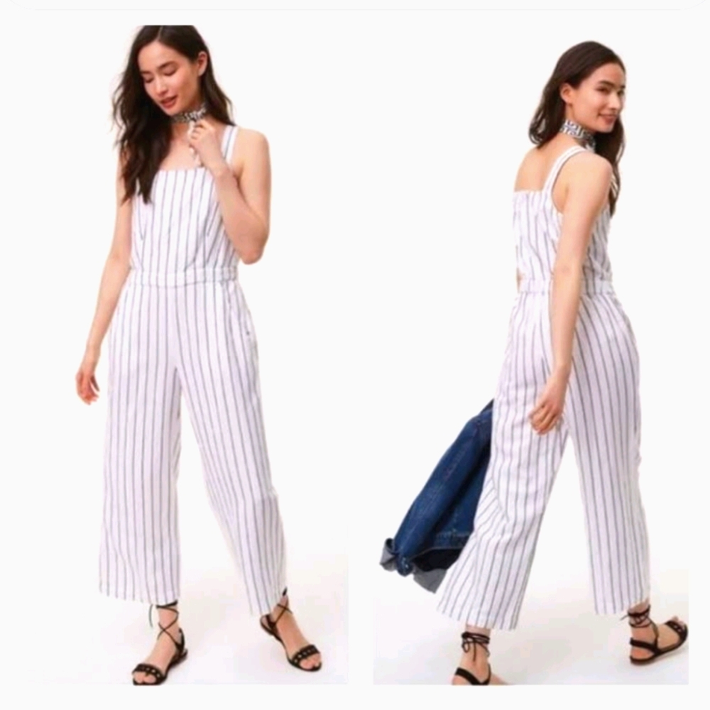 LOFT Cropped Jumper Romper.